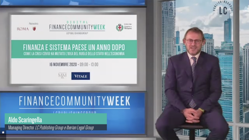 1/10 FCW2020 Finanza e Sistema Paese un anno dopo – Aldo Scaringella 16.11.20